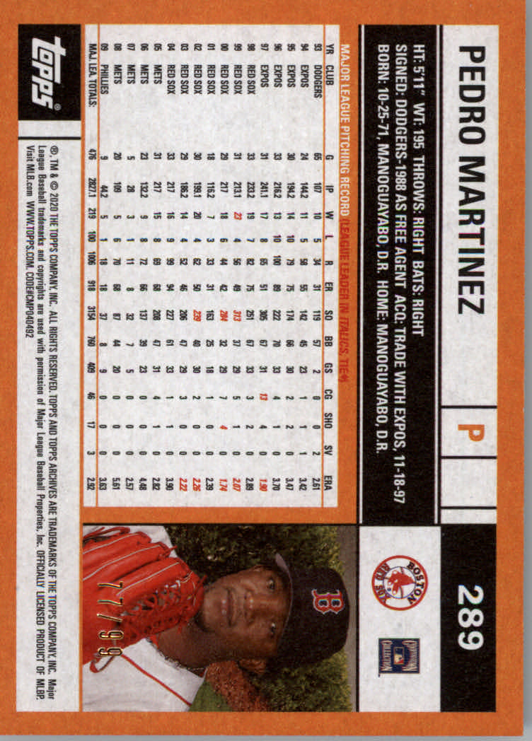 Tarjetas paralelas de béisbol y color 2020 Topps Archives - Imagen 31 de 31