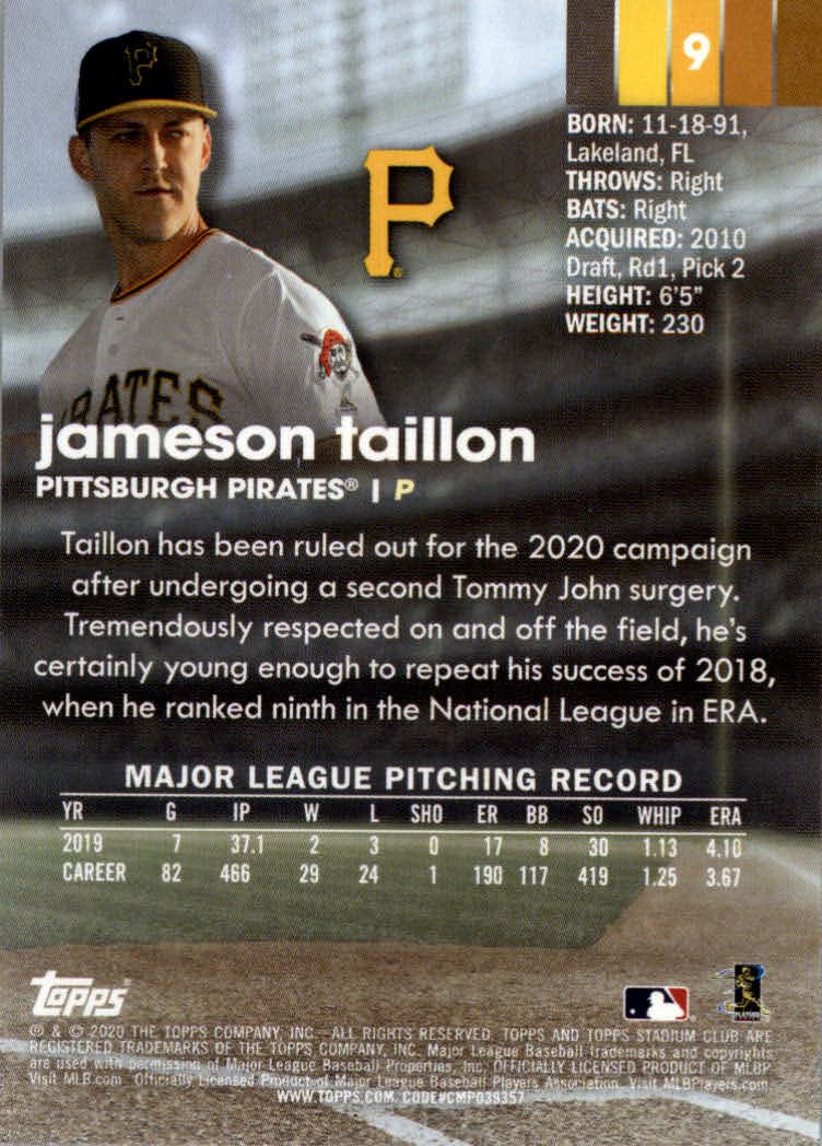 2020 Stadium Club (Topps) Baseball "Main Set" Cards #1 to #150 Rookies and Vets - Picture 19 of 281