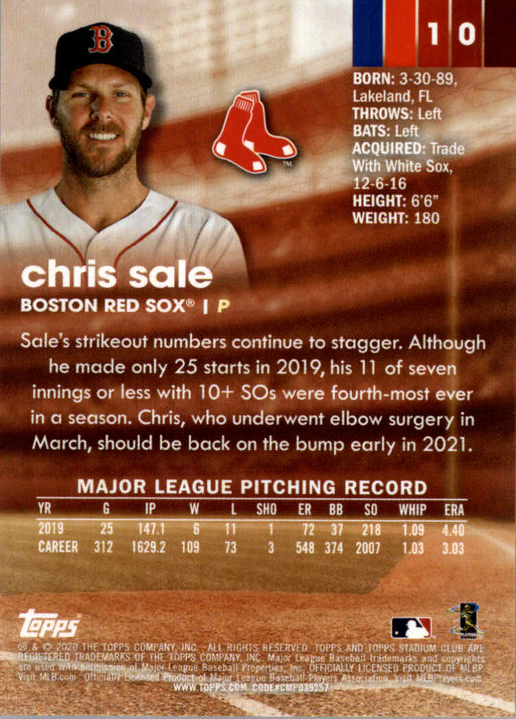 2020 Stadium Club (Topps) Baseball "Main Set" Cards #1 to #150 Rookies and Vets - Picture 21 of 281