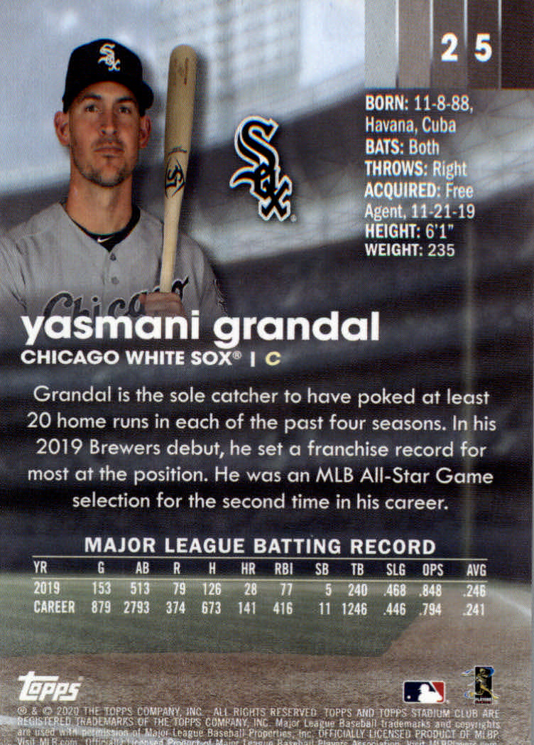 2020 Stadium Club (Topps) Baseball "Main Set" Cards #1 to #150 Rookies and Vets - Picture 47 of 281
