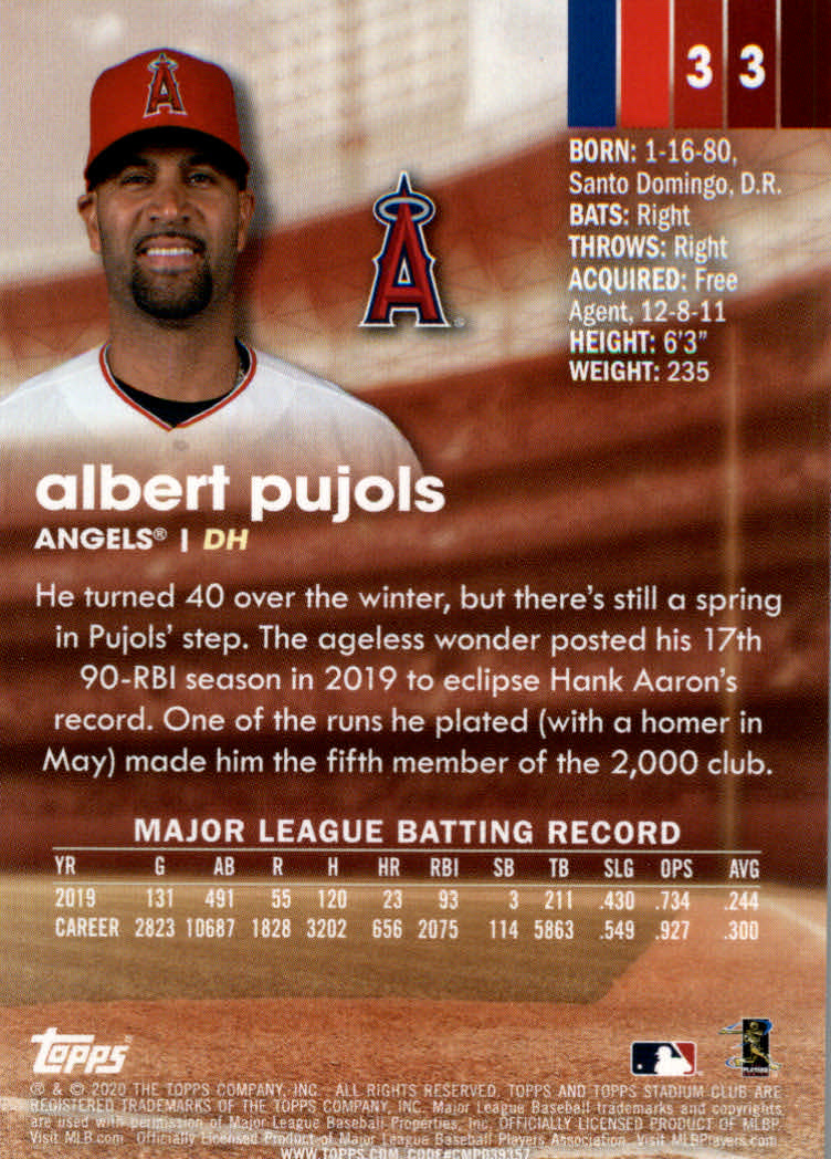 2020 Stadium Club (Topps) Baseball "Main Set" Cards #1 to #150 Rookies and Vets - Picture 63 of 281
