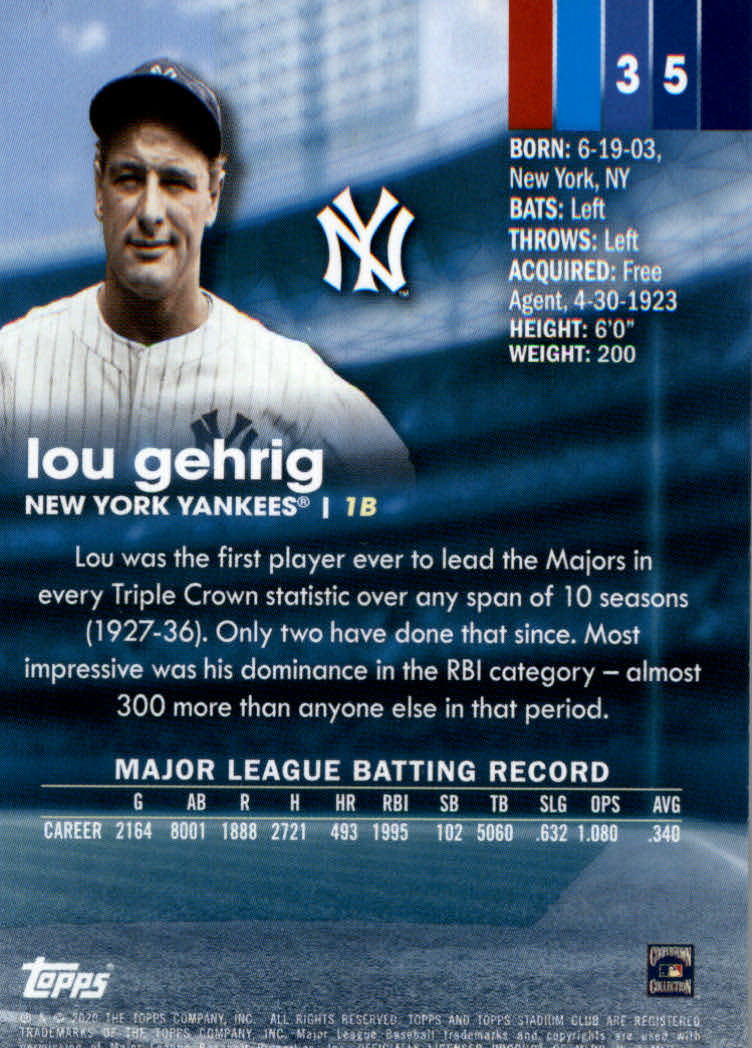 2020 Stadium Club (Topps) Baseball "Main Set" Cards #1 to #150 Rookies and Vets - Picture 67 of 281