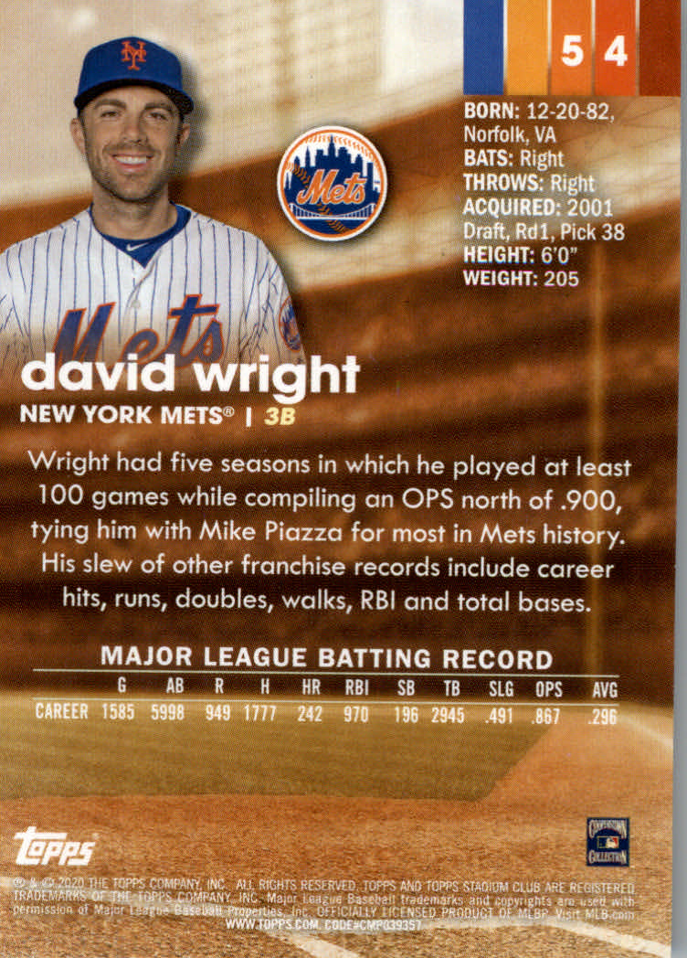 2020 Stadium Club (Topps) Baseball "Main Set" Cards #1 to #150 Rookies and Vets - Picture 101 of 281
