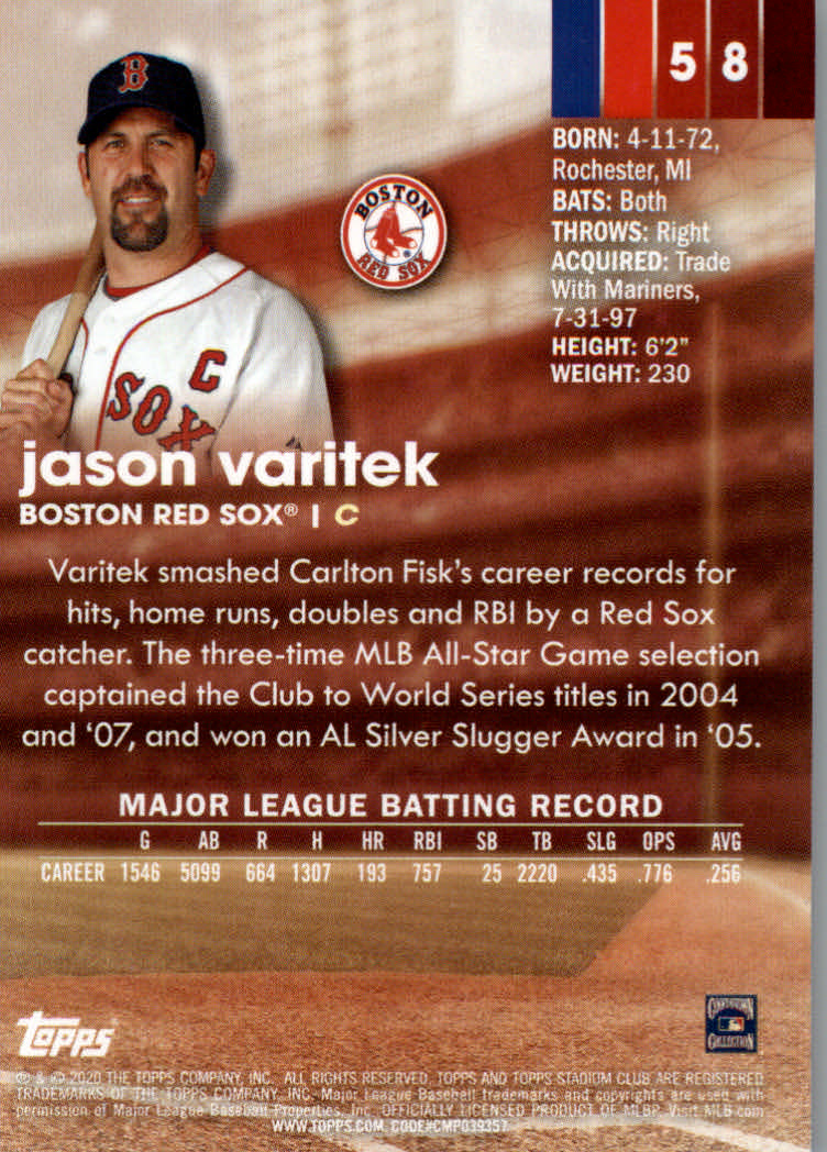 2020 Stadium Club (Topps) Baseball "Main Set" Cards #1 to #150 Rookies and Vets - Picture 109 of 281