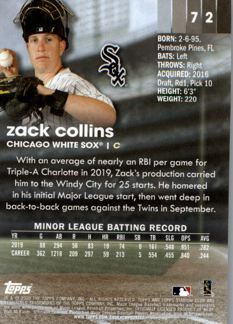 2020 Stadium Club (Topps) Baseball "Main Set" Cards #1 to #150 Rookies and Vets - Picture 133 of 281