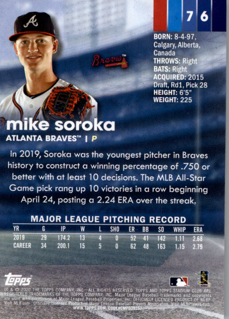 2020 Stadium Club (Topps) Baseball "Main Set" Cards #1 to #150 Rookies and Vets - Picture 141 of 281