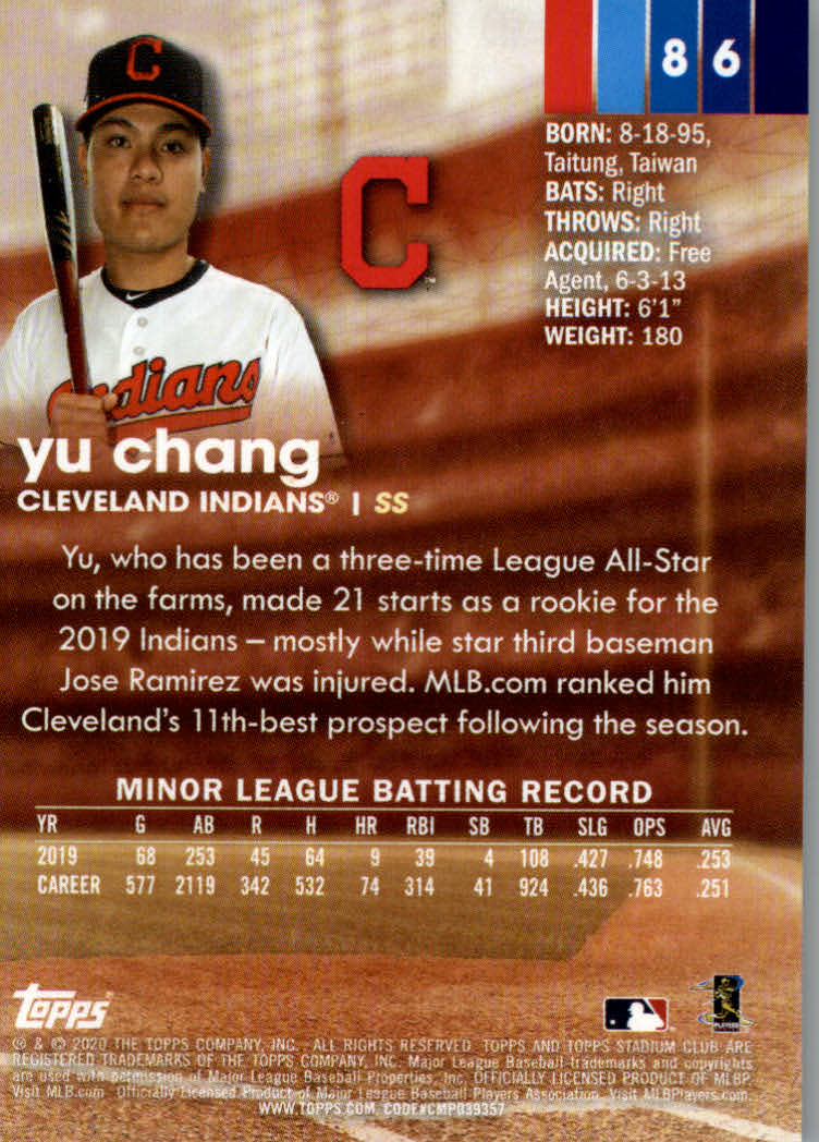 2020 Stadium Club (Topps) Baseball "Main Set" Cards #1 to #150 Rookies and Vets - Picture 161 of 281