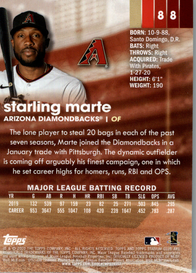 2020 Stadium Club (Topps) Baseball "Main Set" Cards #1 to #150 Rookies and Vets - Picture 163 of 281