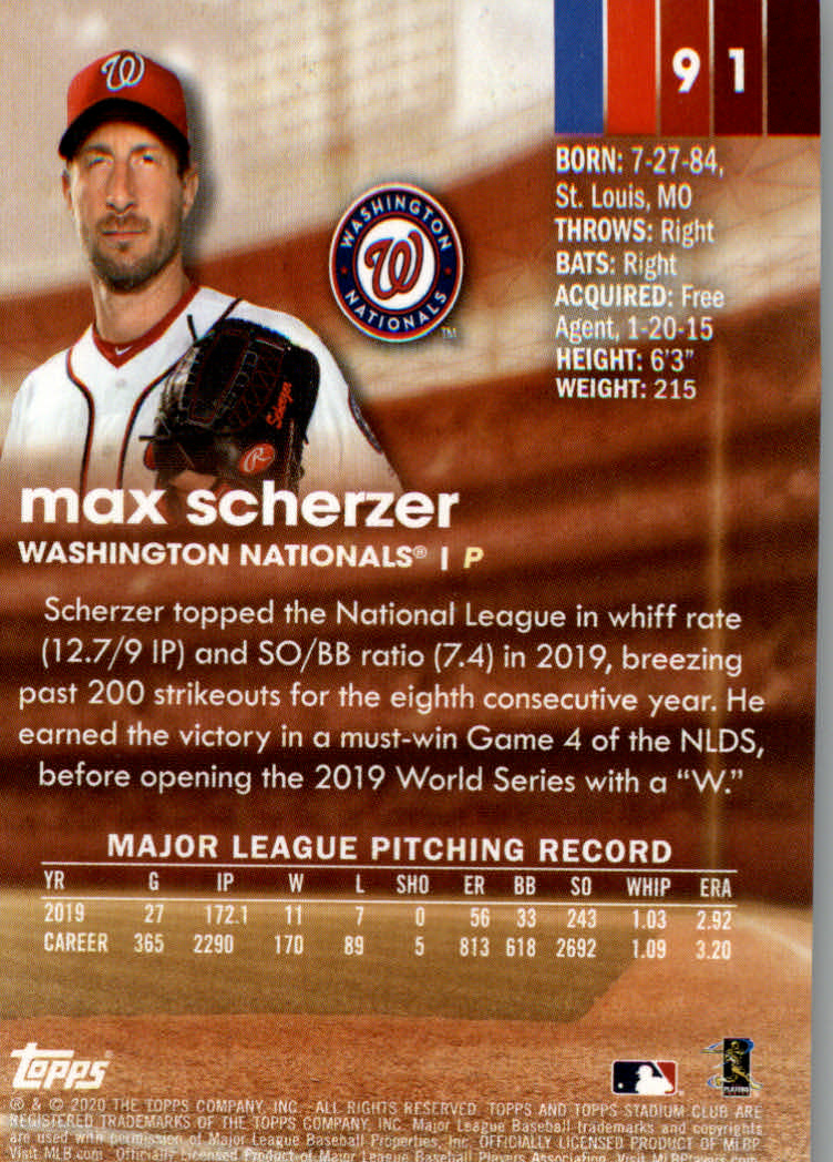 2020 Stadium Club (Topps) Baseball "Main Set" Cards #1 to #150 Rookies and Vets - Picture 169 of 281