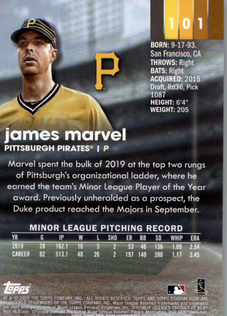 2020 Stadium Club (Topps) Baseball "Main Set" Cards #1 to #150 Rookies and Vets - Picture 187 of 281