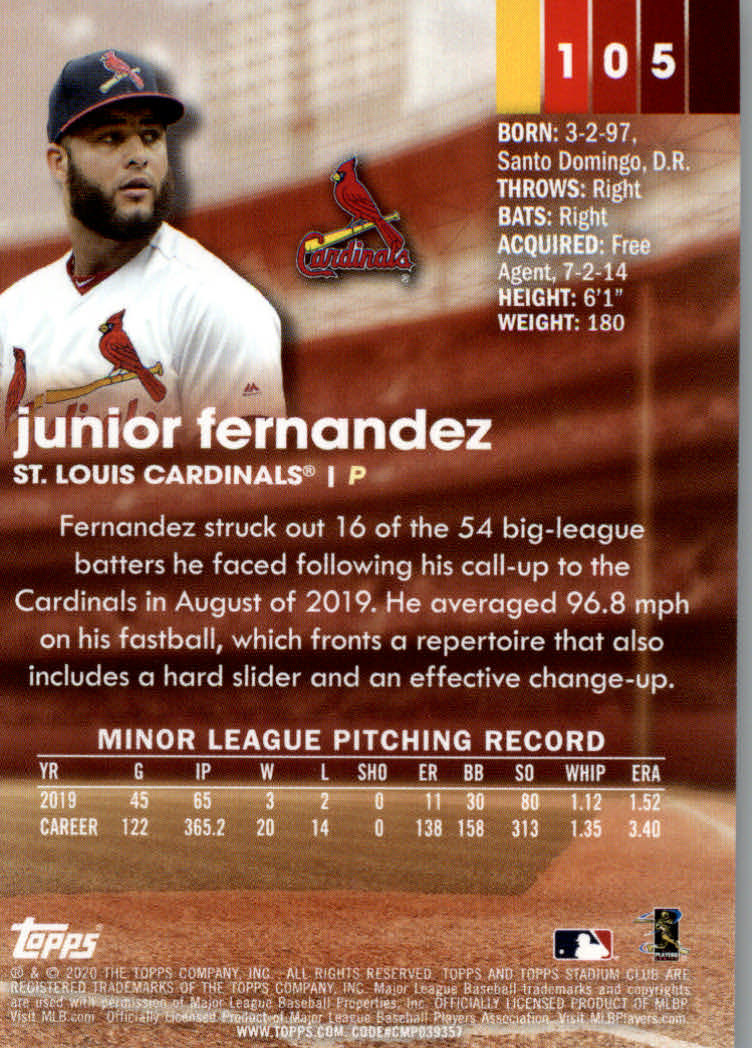 2020 Stadium Club (Topps) Baseball "Main Set" Cards #1 to #150 Rookies and Vets - Picture 195 of 281