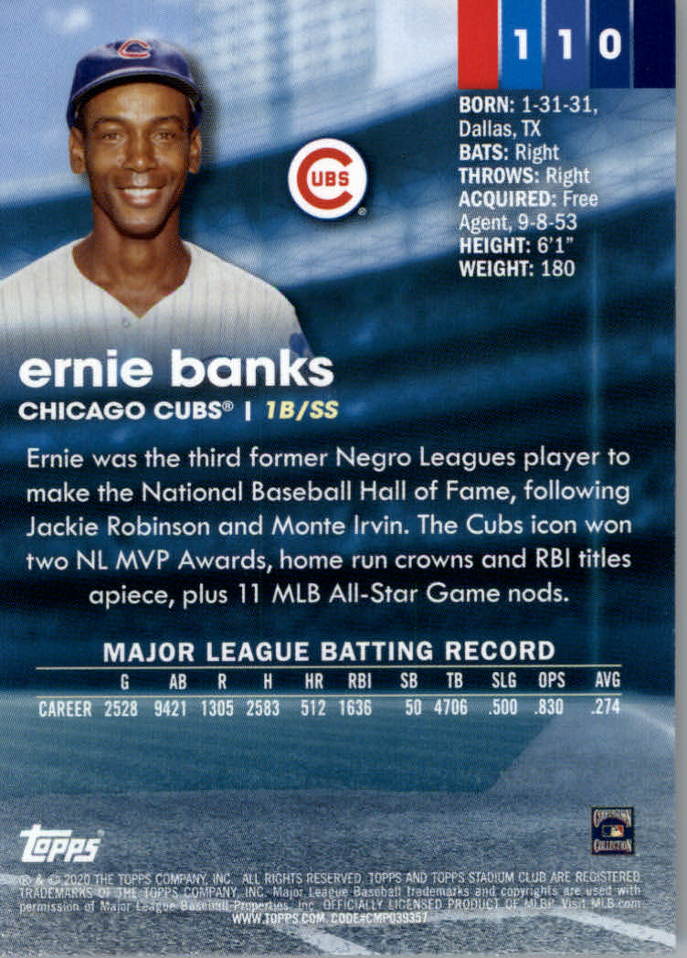 2020 Stadium Club (Topps) Baseball "Main Set" Cards #1 to #150 Rookies and Vets - Picture 205 of 281