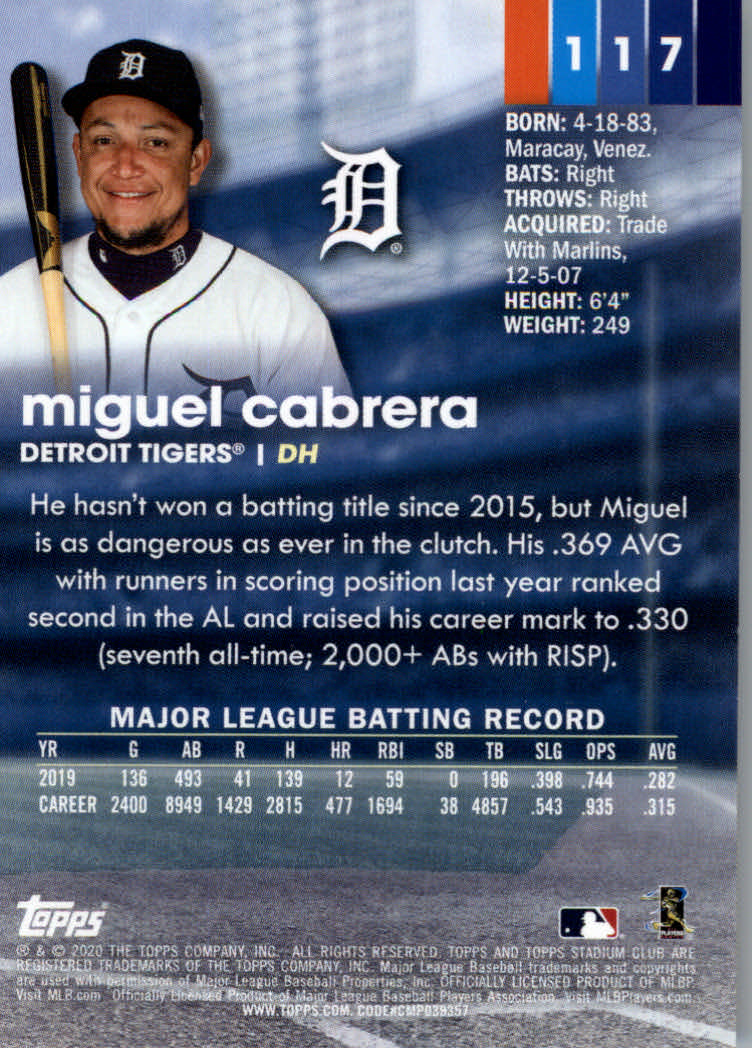 2020 Stadium Club (Topps) Baseball "Main Set" Cards #1 to #150 Rookies and Vets - Picture 219 of 281
