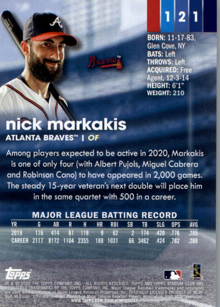 2020 Stadium Club (Topps) Baseball "Main Set" Cards #1 to #150 Rookies and Vets - Picture 225 of 281