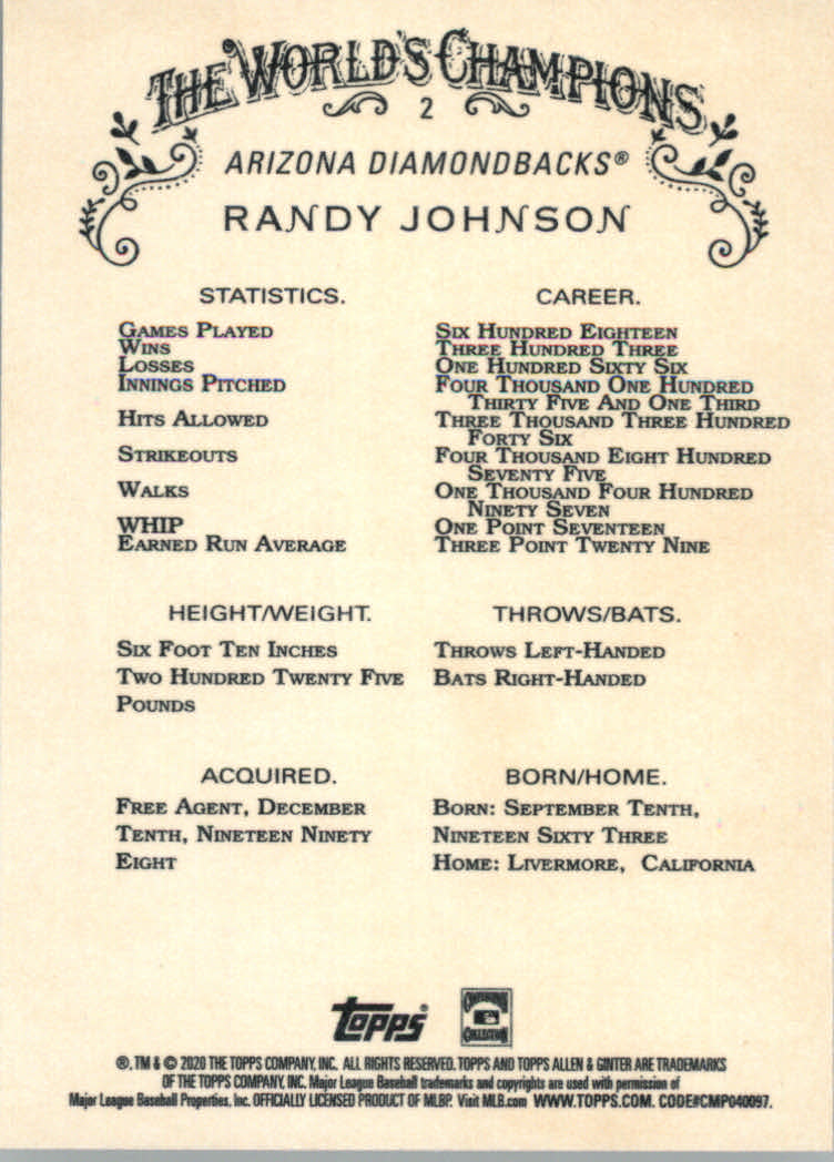 2020 Allen and Ginter (Topps) Baseball "Main Set" Base Cards #1 to #250 - Picture 5 of 467