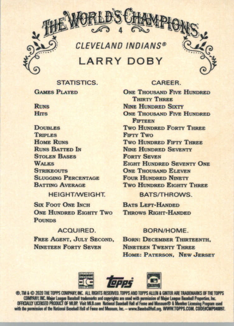 2020 Allen and Ginter (Topps) Baseball "Main Set" Base Cards #1 to #250 - Picture 9 of 467