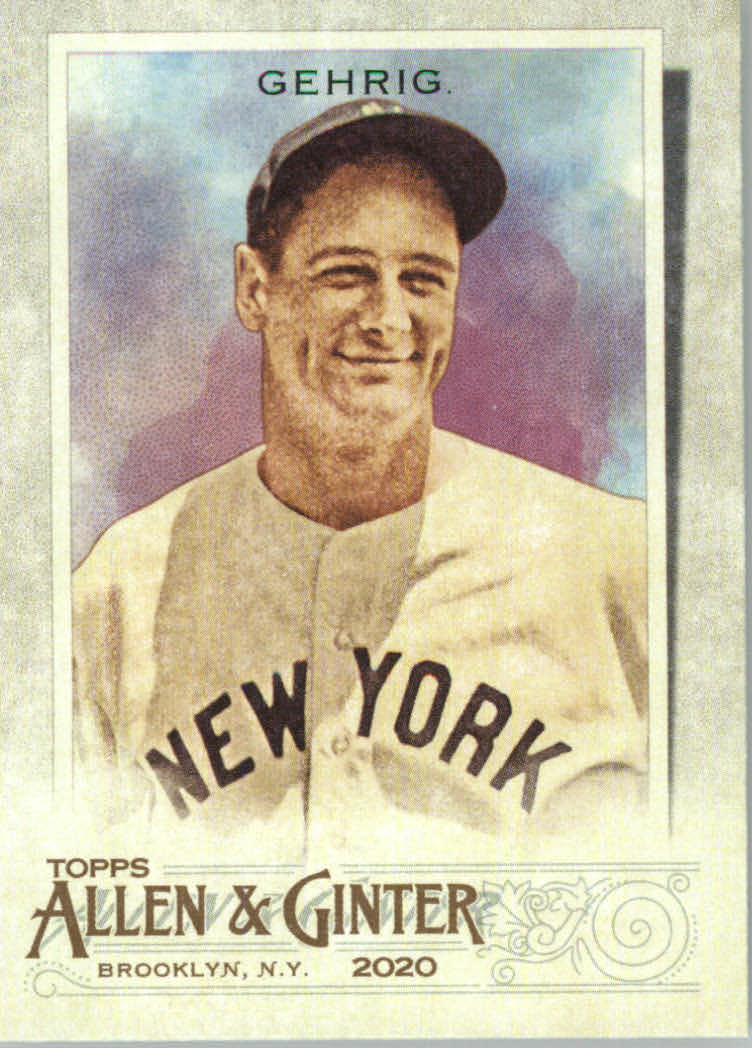 2020 Allen and Ginter (Topps) Baseball "Main Set" Base Cards #1 to #250 - Picture 22 of 467