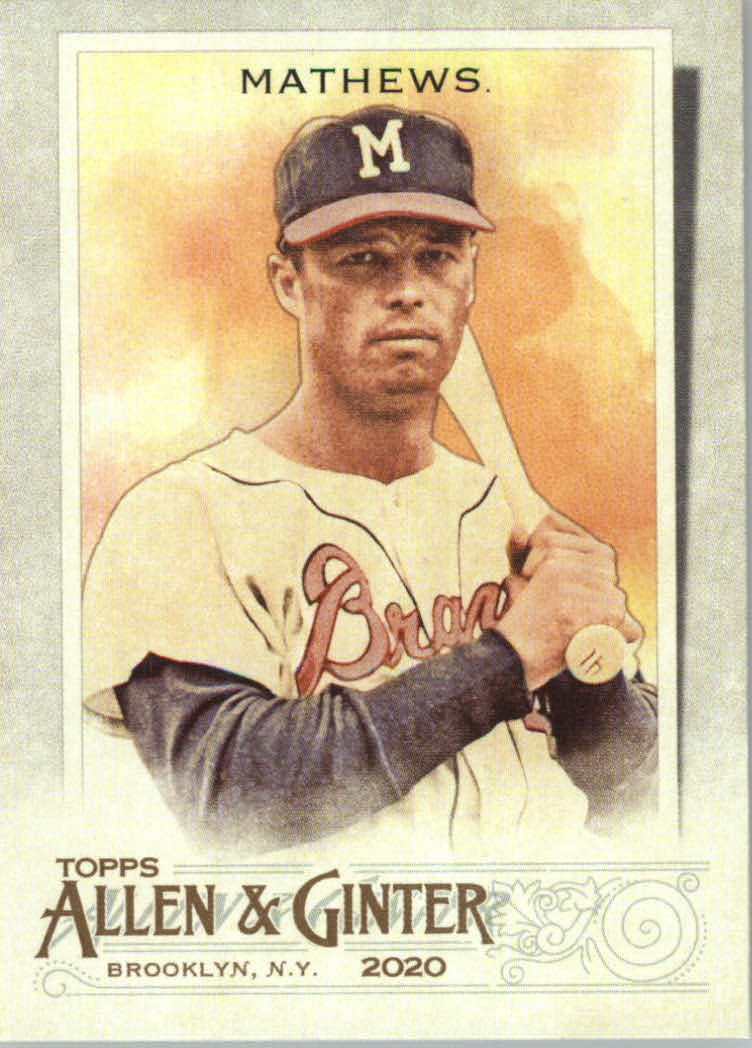 2020 Allen and Ginter (Topps) Baseball "Main Set" Base Cards #1 to #250 - Picture 42 of 467