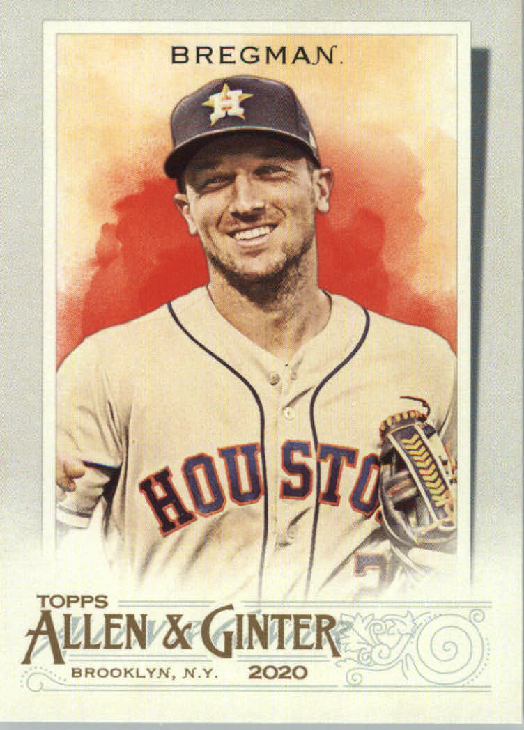 2020 Allen and Ginter (Topps) Baseball "Main Set" Base Cards #1 to #250 - Picture 64 of 467