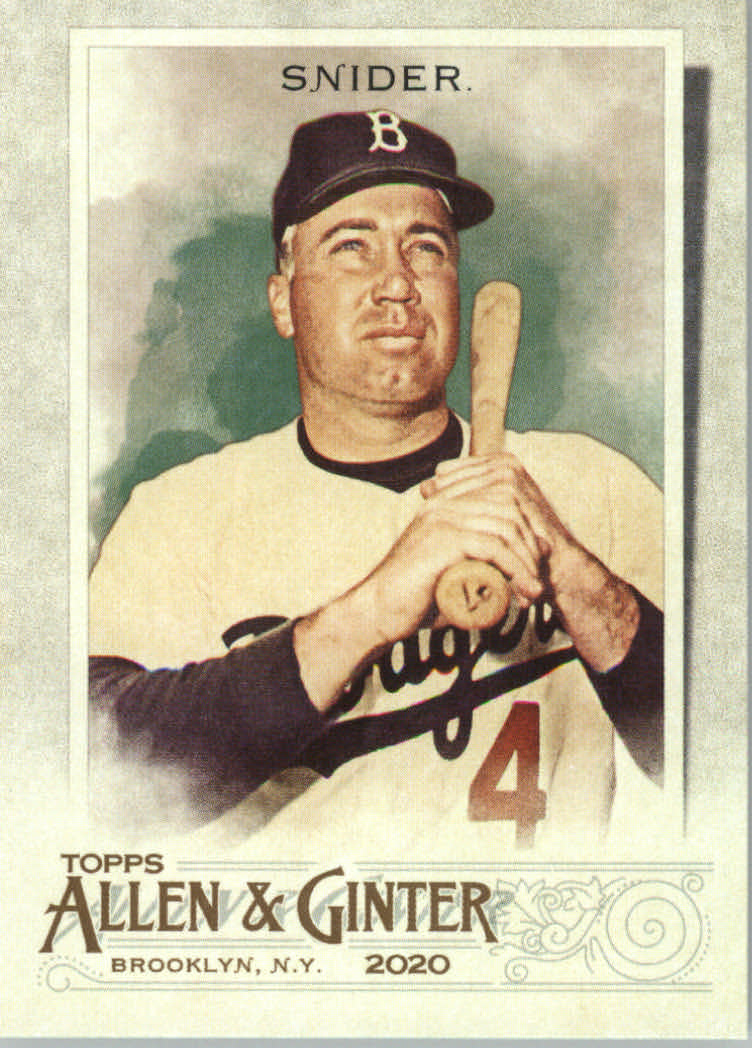 2020 Allen and Ginter (Topps) Baseball "Main Set" Base Cards #1 to #250 - Picture 108 of 467