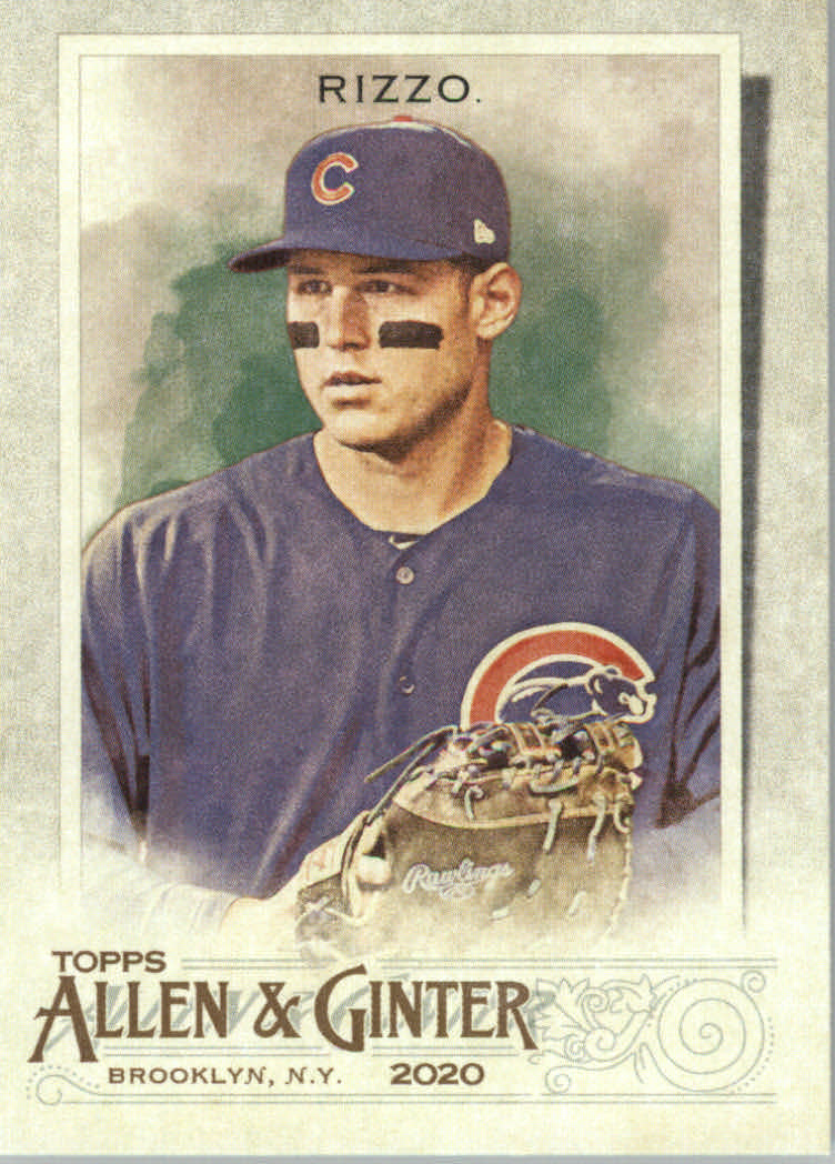 2020 Allen and Ginter (Topps) Baseball "Main Set" Base Cards #1 to #250 - Picture 154 of 467