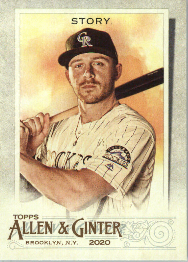 2020 Allen and Ginter (Topps) Baseball "Main Set" Base Cards #1 to #250 - Picture 156 of 467