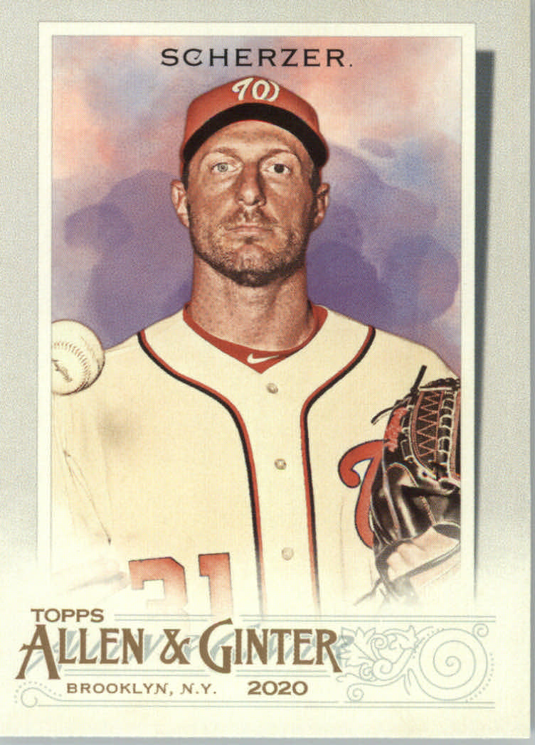 2020 Allen and Ginter (Topps) Baseball "Main Set" Base Cards #1 to #250 - Picture 176 of 467