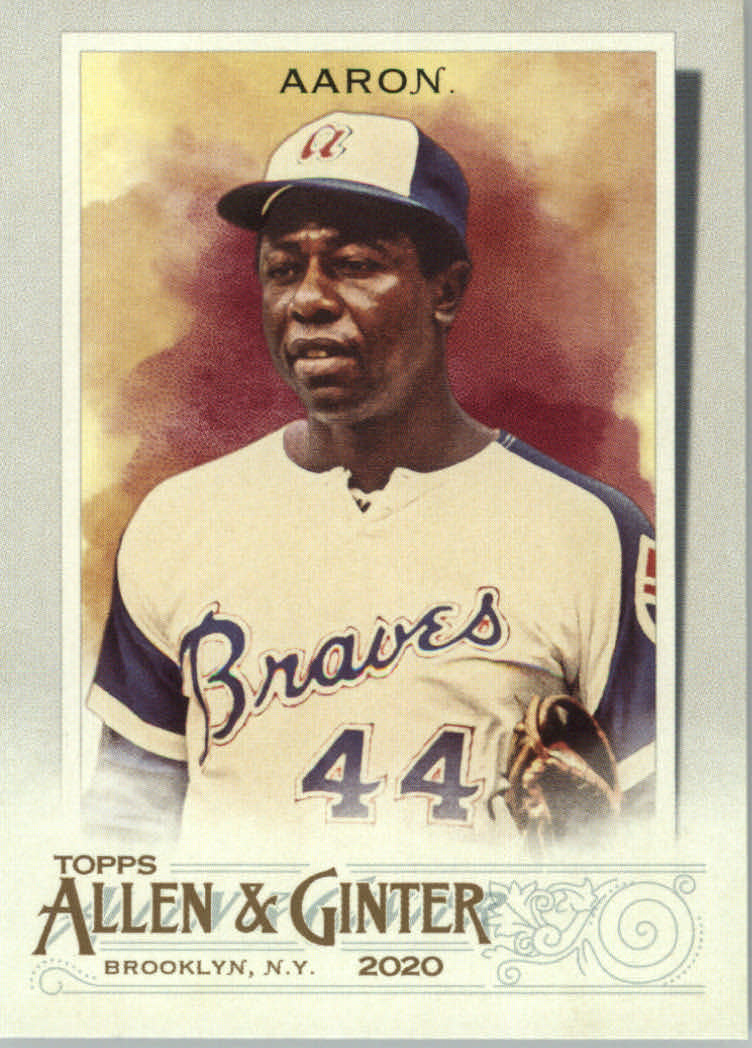 2020 Allen and Ginter (Topps) Baseball "Main Set" Base Cards #1 to #250 - Picture 184 of 467