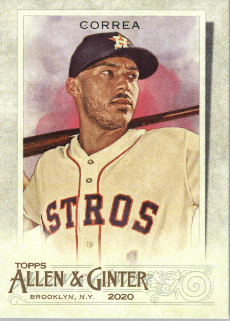 2020 Allen and Ginter (Topps) Baseball "Main Set" Base Cards #1 to #250 - Picture 244 of 467