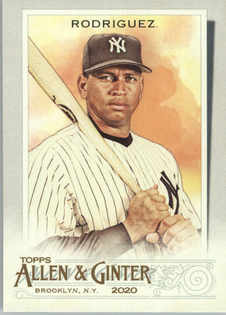 2020 Allen and Ginter (Topps) Baseball "Main Set" Base Cards #1 to #250 - Picture 258 of 467