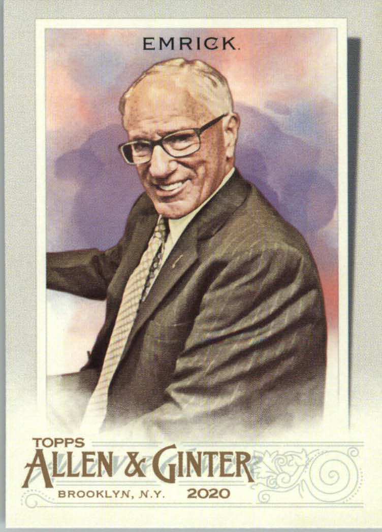 2020 Allen and Ginter (Topps) Baseball "Main Set" Base Cards #1 to #250 - Picture 354 of 467