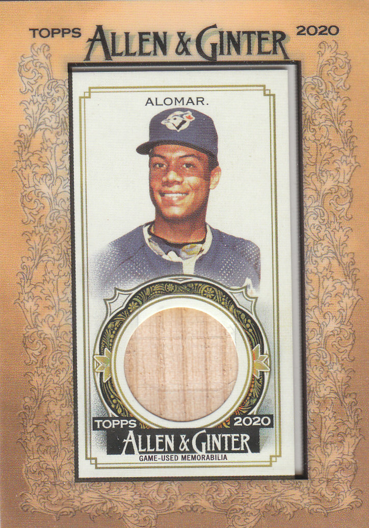 2020 Allen and Ginter (Topps) Baseball "Relics" Insert Cards - Picture 4 of 25