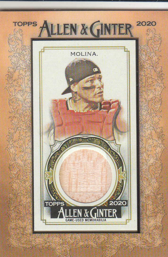 2020 Allen and Ginter (Topps) Baseball "Relics" Insert Cards - Picture 6 of 25