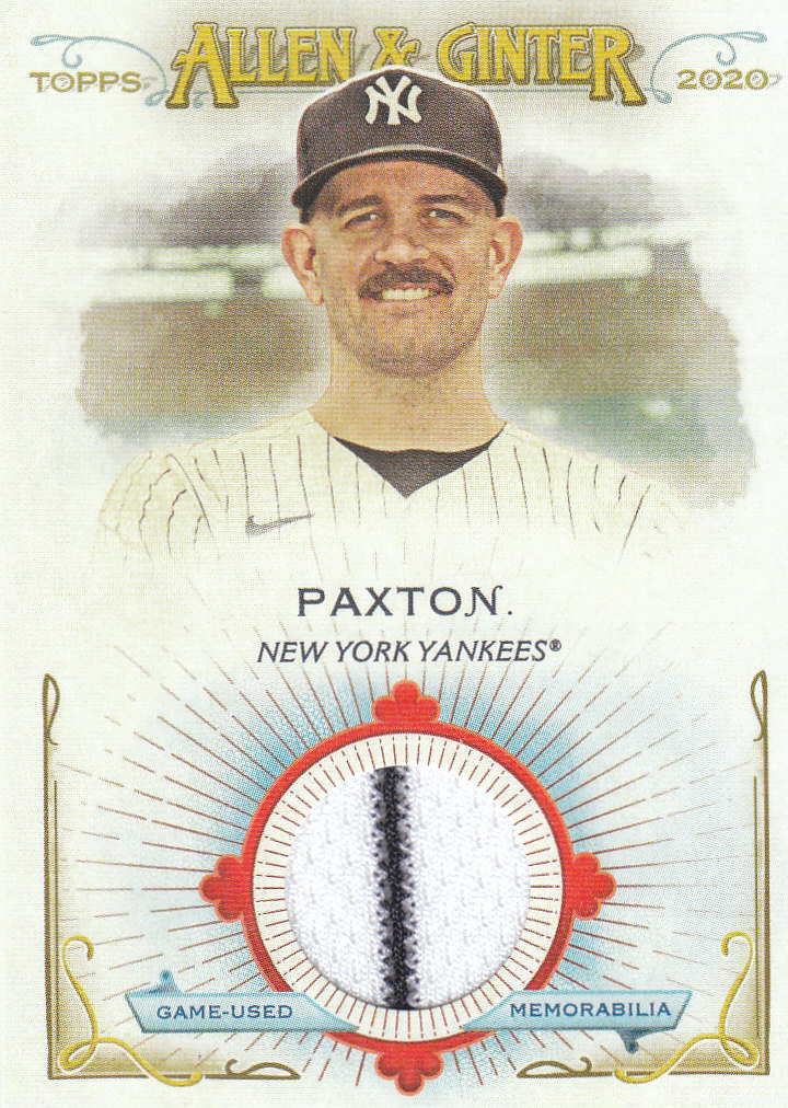 2020 Allen and Ginter (Topps) Baseball "Relics" Insert Cards - Picture 24 of 25