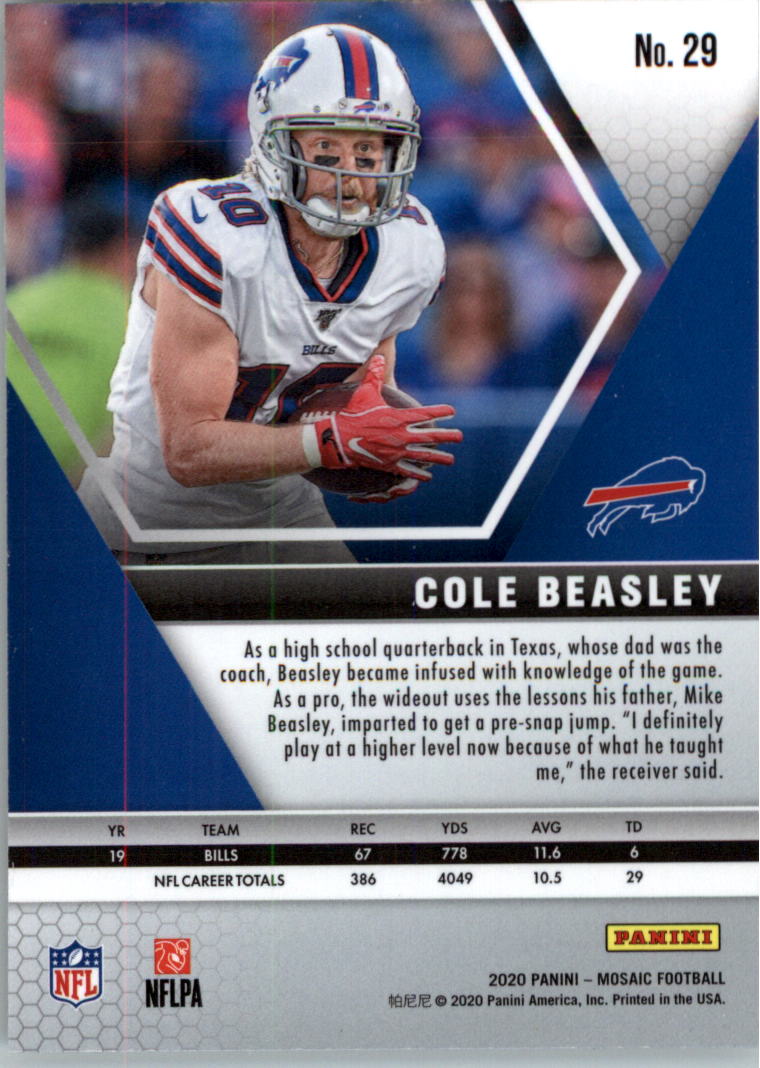 2020 Panini Mosaic Football Card Pick 1100 eBay