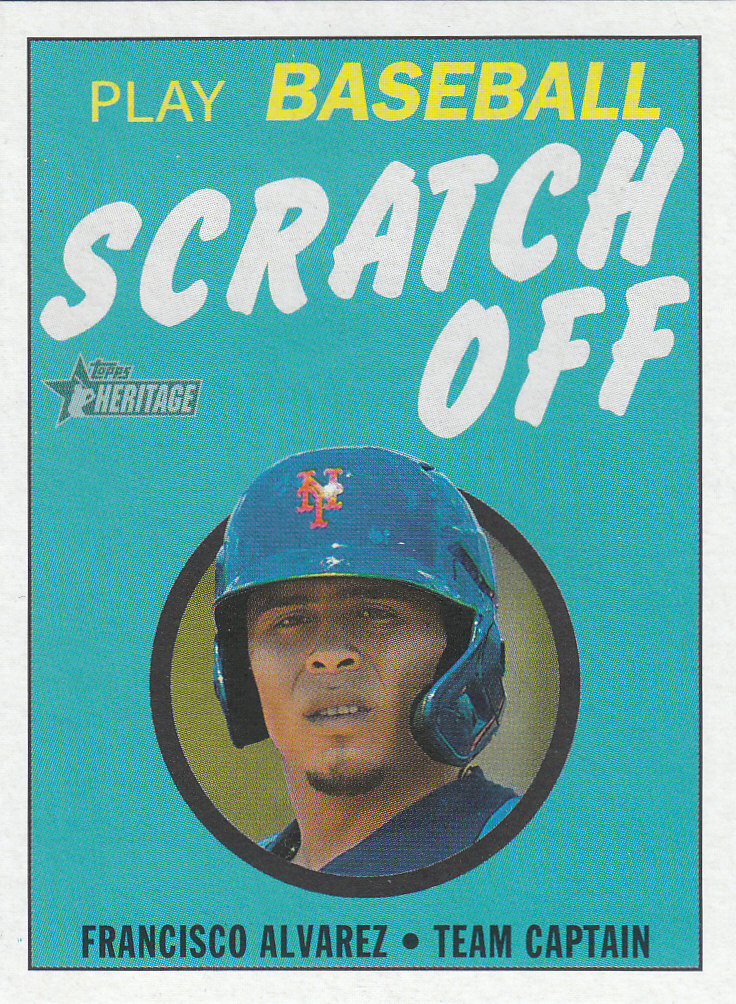 2020 Topps Heritage Minors Baseball "'71 Scratch Off" Insert Cards - Picture 4 of 15