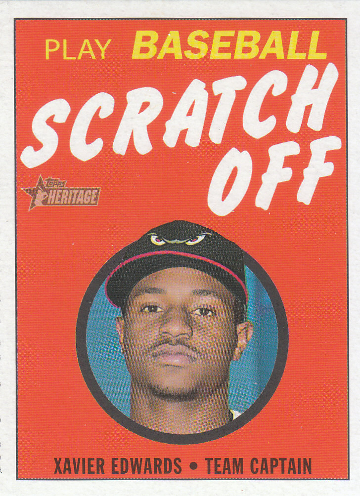 2020 Topps Heritage Minors Baseball "'71 Scratch Off" Insert Cards - Picture 6 of 15