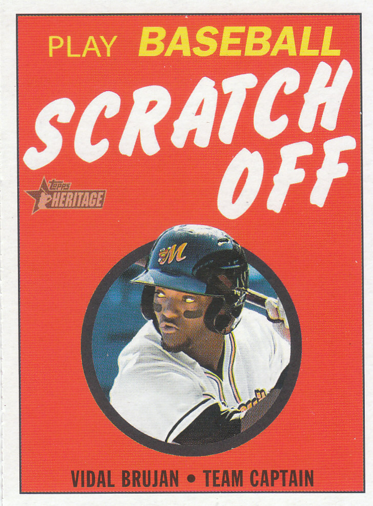 2020 Topps Heritage Minors Baseball "'71 Scratch Off" Insert Cards - Picture 14 of 15