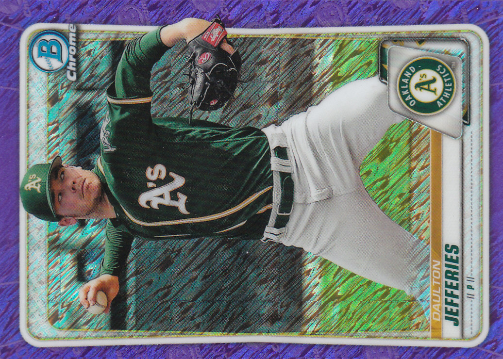 2020 Bowman Chrome Baseball "Refractors" Prospects Parallel Cards - Picture 48 of 73