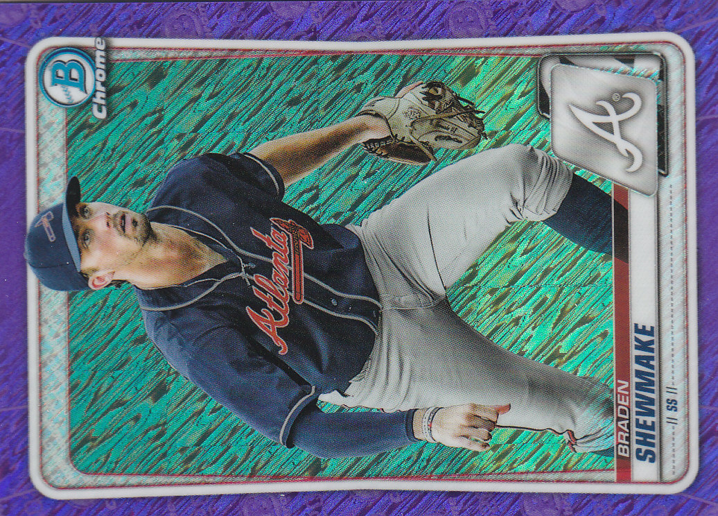 2020 Bowman Chrome Baseball "Refractors" Prospects Parallel Cards - Picture 52 of 73