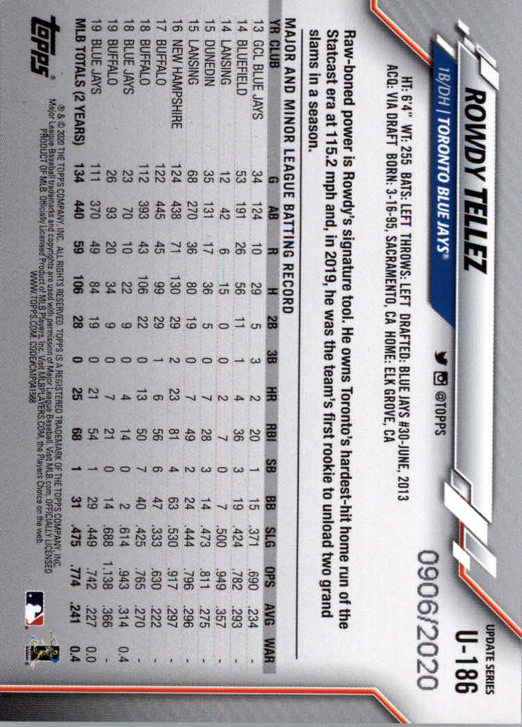 2020 Topps Update Baseball "Gold" Parallel Cards - Picture 27 of 55