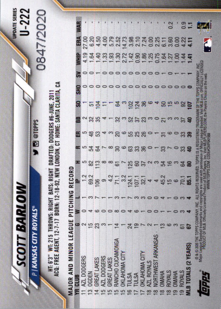 2020 Topps Update Baseball "Gold" Parallel Cards - Picture 39 of 55