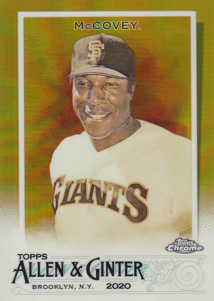 2020 Allen and Ginter Chrome (Topps) Baseball "Refractors" Parallel Cards - Bild 106 von 109