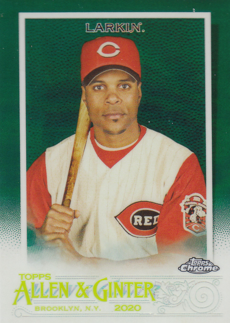 2020 Allen and Ginter Chrome (Topps) Baseball "Refractors" Parallel Cards - Bild 92 von 109