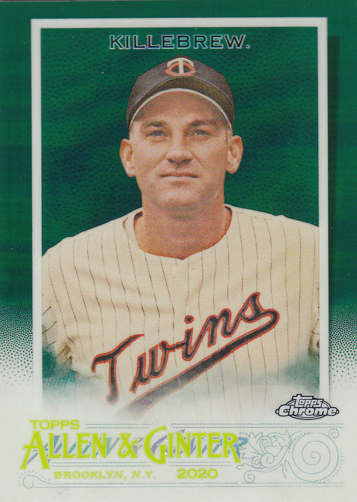 2020 Allen and Ginter Chrome (Topps) Baseball "Refractors" Parallel Cards - Bild 90 von 109