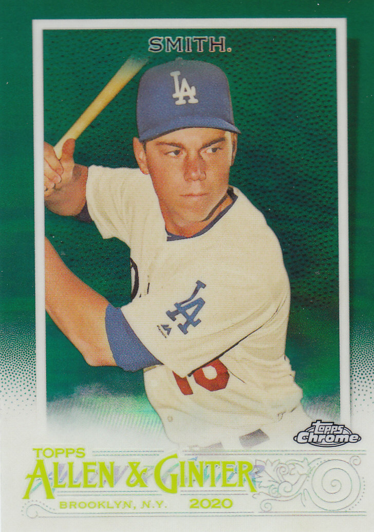 2020 Allen and Ginter Chrome (Topps) Baseball "Refractors" Parallel Cards - Bild 82 von 109