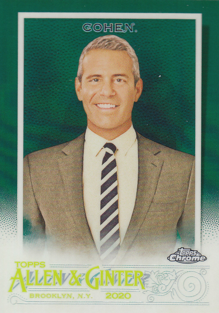 2020 Allen and Ginter Chrome (Topps) Baseball "Refractors" Parallel Cards - Bild 80 von 109