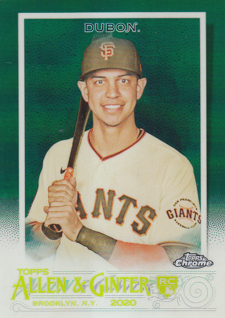 2020 Allen and Ginter Chrome (Topps) Baseball "Refractors" Parallel Cards - Bild 74 von 109