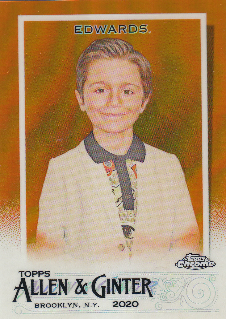 2020 Allen and Ginter Chrome (Topps) Baseball "Refractors" Parallel Cards - Bild 72 von 109