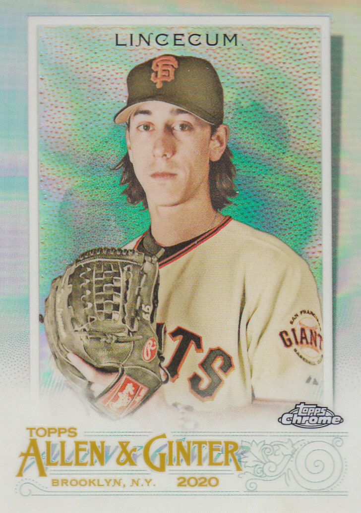 2020 Allen and Ginter Chrome (Topps) Baseball "Refractors" Parallel Cards - Bild 66 von 109